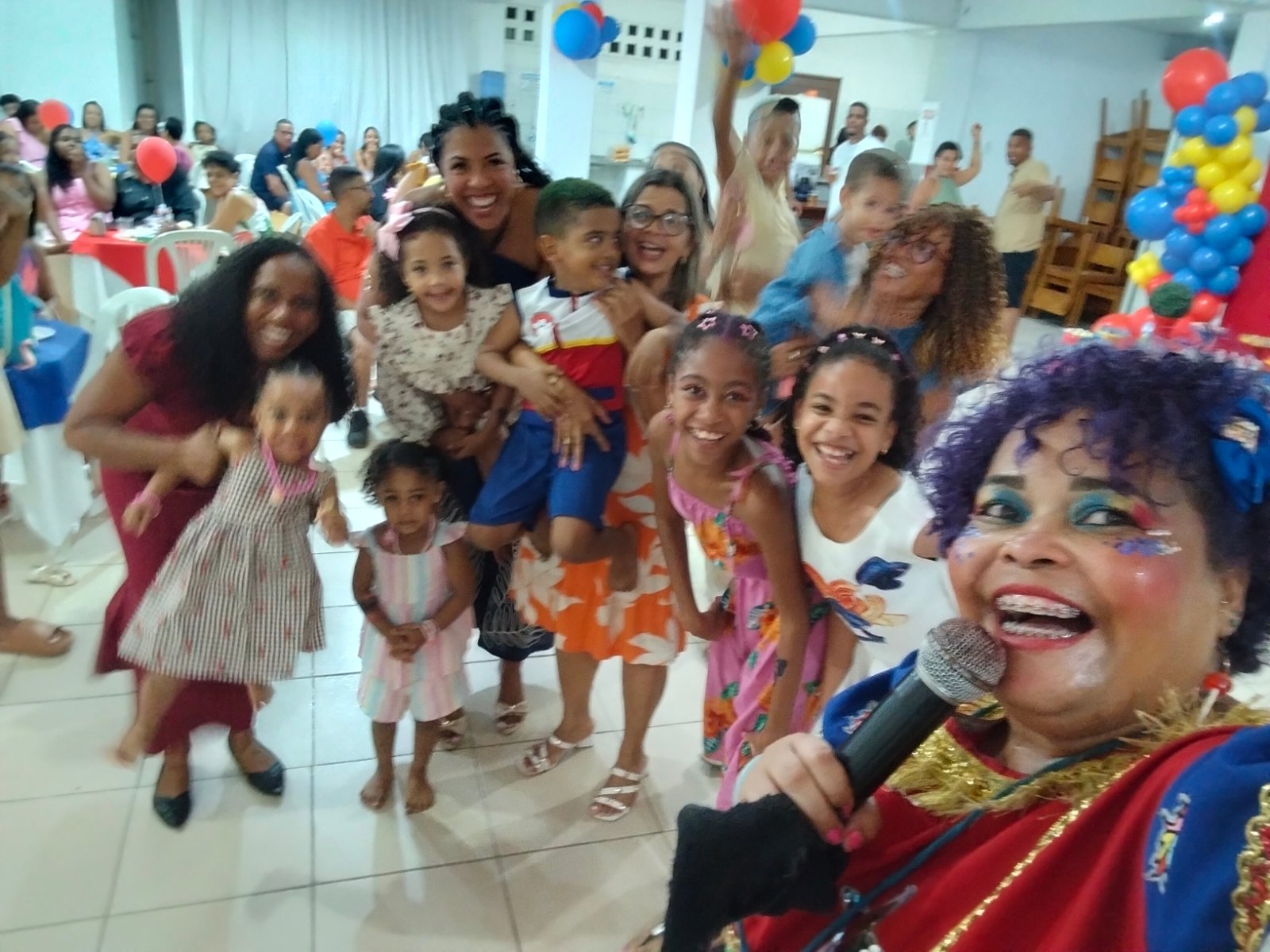 Brinca é para todas as idades. 